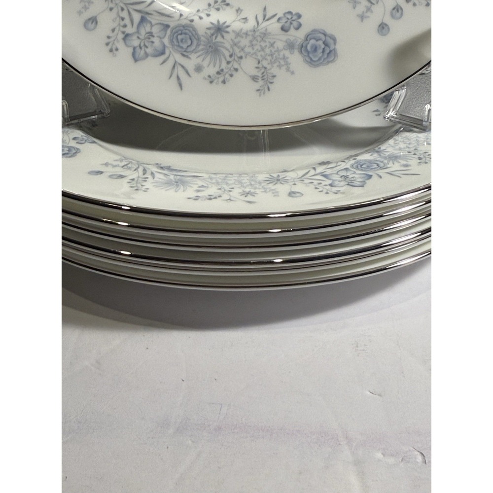 Wedgwood Belle Fleur Bone China Dinnerware Set Plates & Bowl Made England - Picture 14 of 14